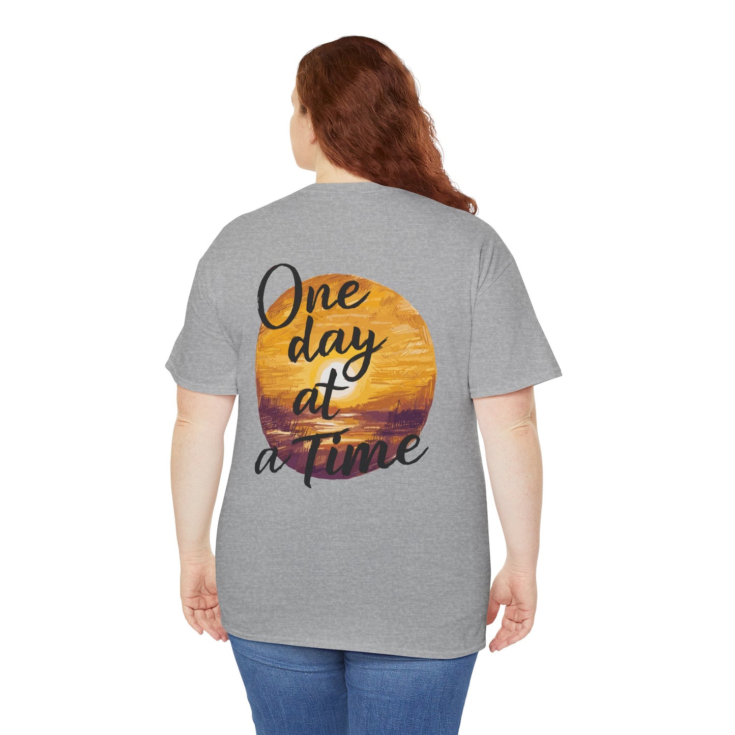 Sunset Serenity Unisex Cotton Tee