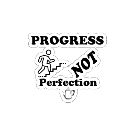 "Progress NOT Perfection" Vinyl Stickers