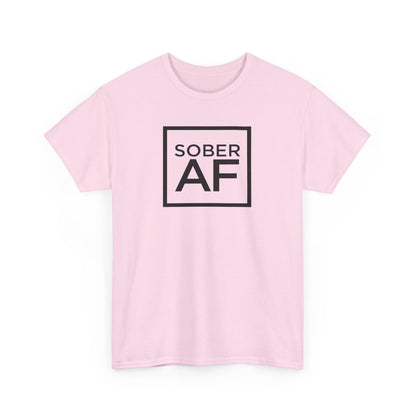 Sober AF Unisex Heavy Cotton Tee