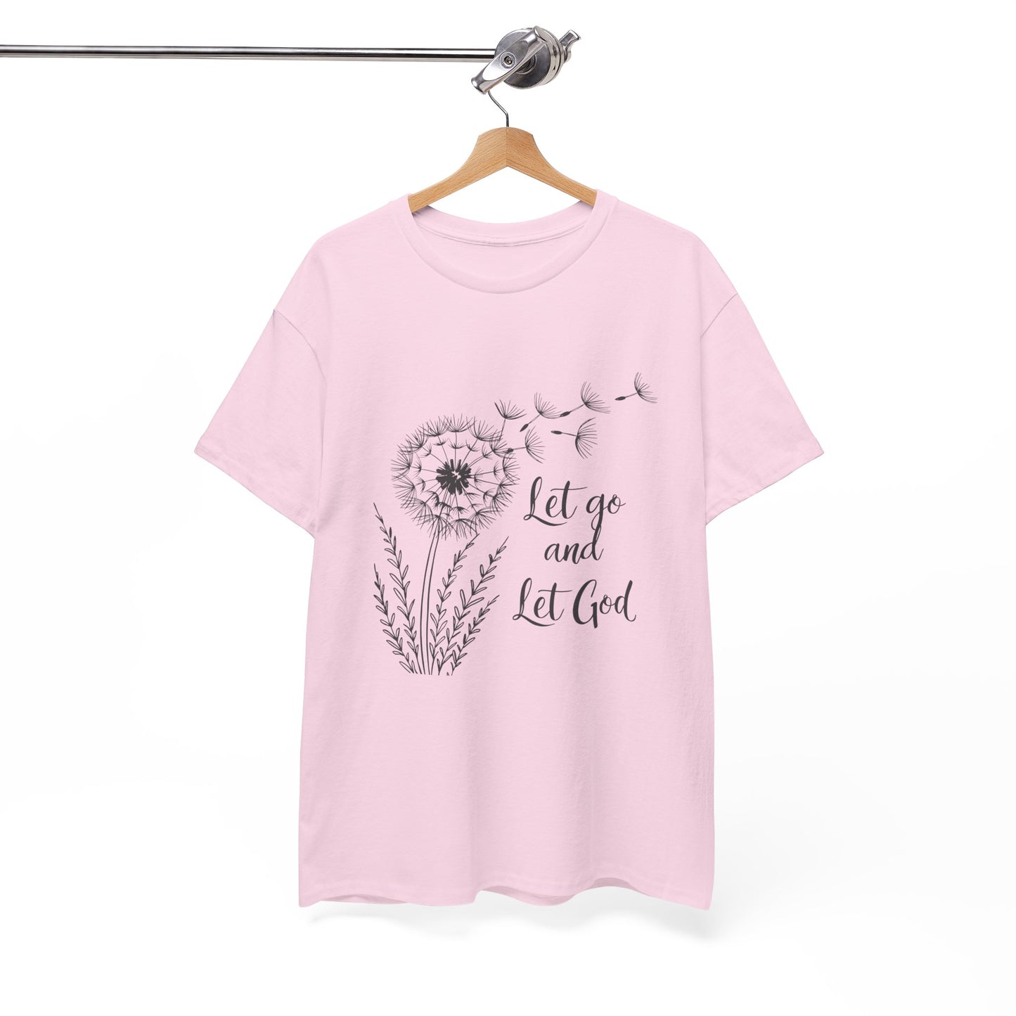 Dandelion Dreams: Let Go and Let God AA T-Shirt