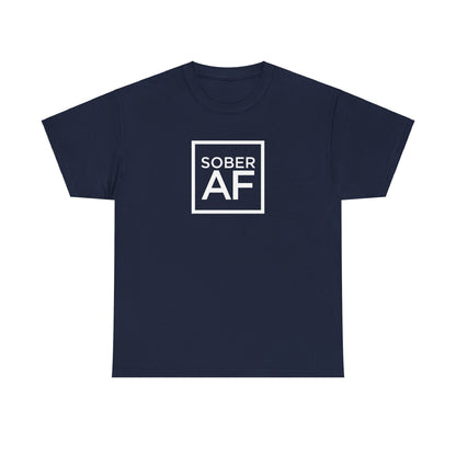 Sober AF Unisex Heavy Cotton Tee