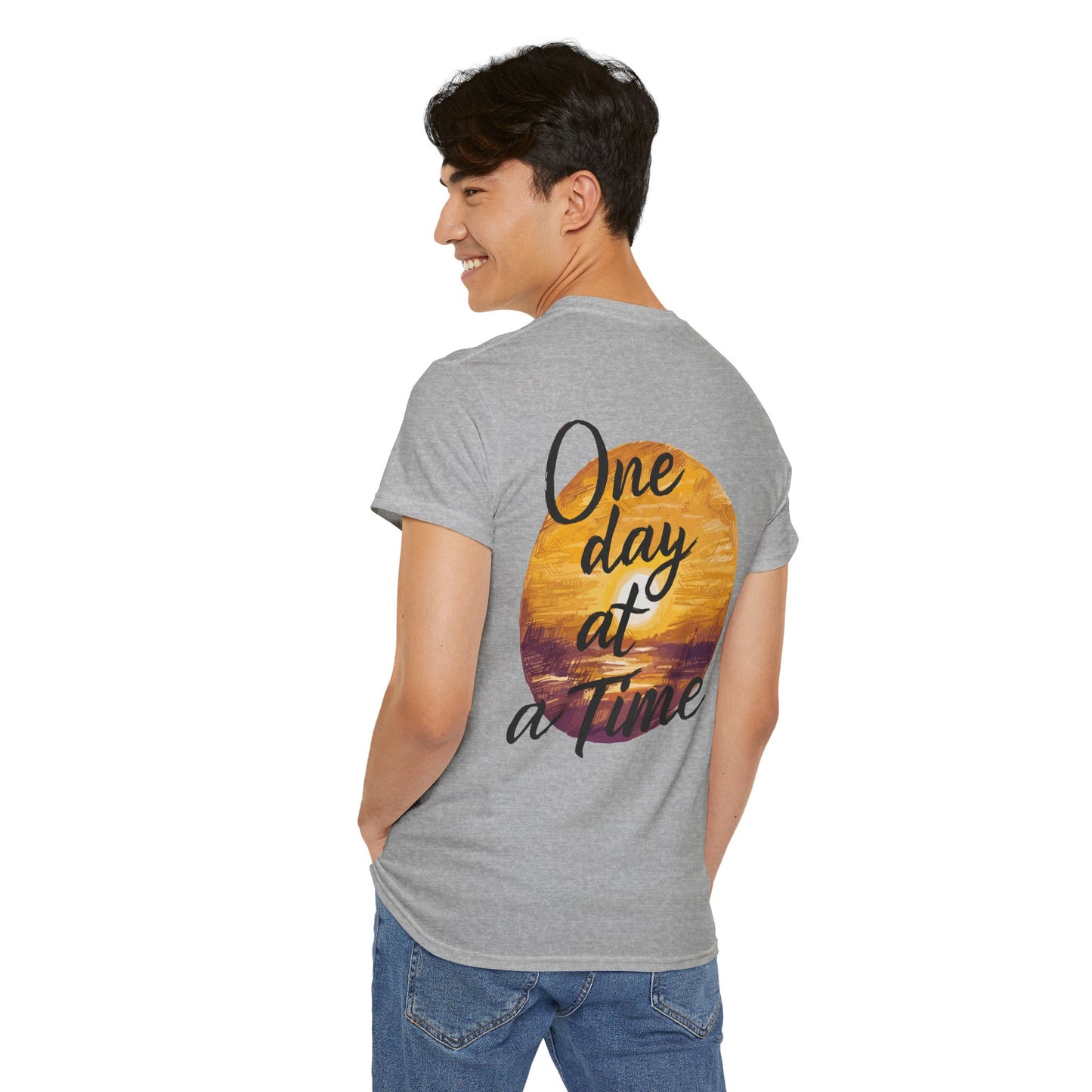 Sunset Serenity Unisex Cotton Tee