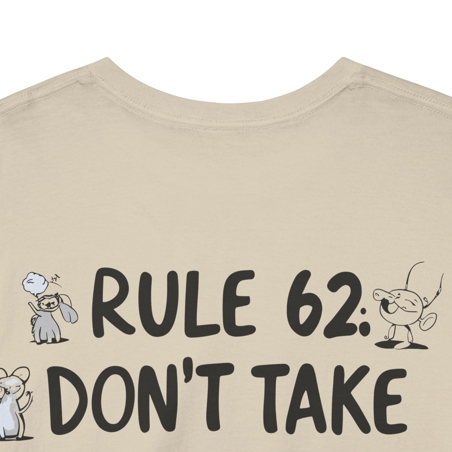 Rule 62 Silly Animals AA Cotton Tee