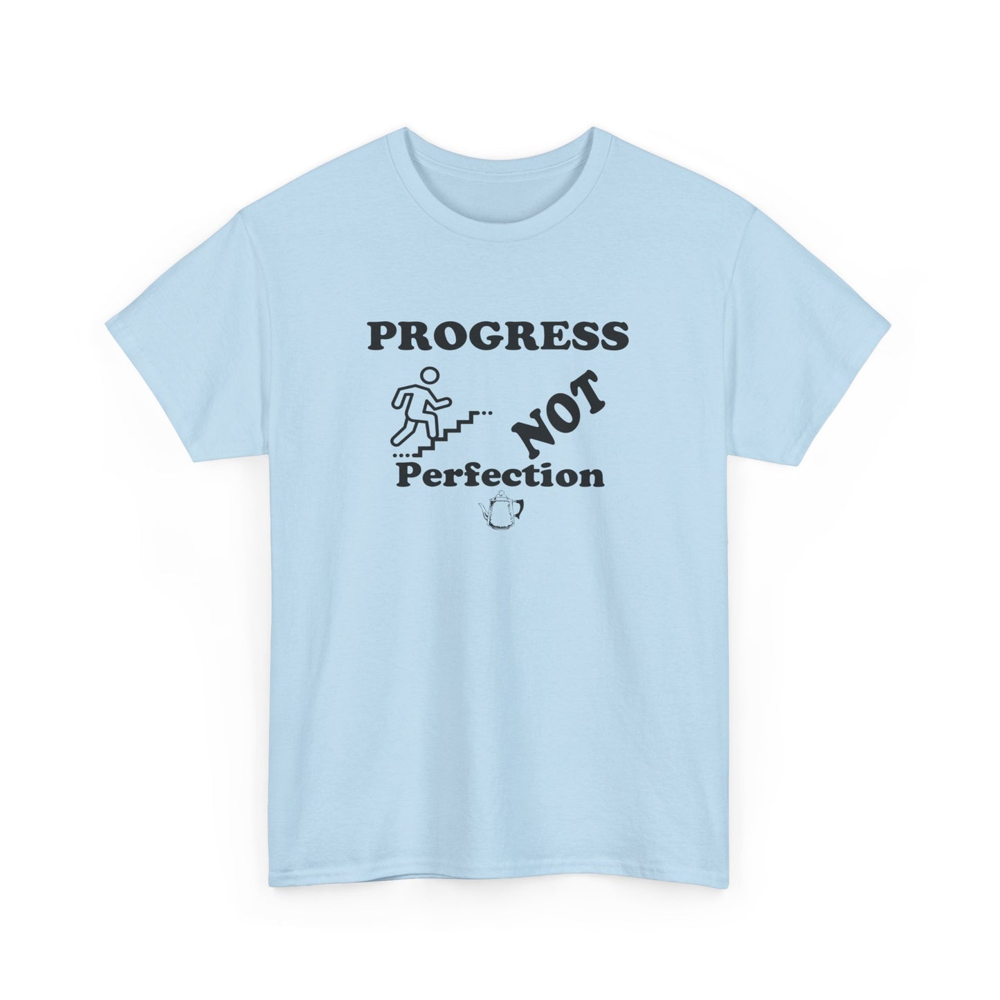 Progress NOT Perfection Unisex Heavy Cotton Tee