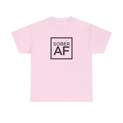 Sober AF Unisex Heavy Cotton Tee