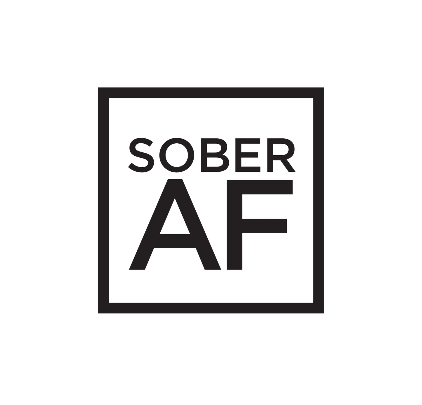 Sober AF Unisex Heavy Cotton Tee